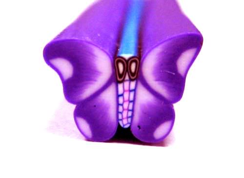 Cane, Core, Doll & Foam | Butterfly -  Purple Cane 蝴蝶條 - 紫