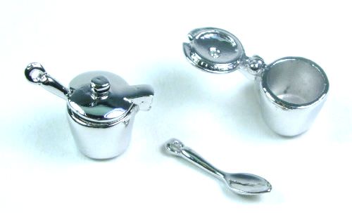 Flatware, Furniture & Kitchenware | Sugar Pot  (S) + Spoon