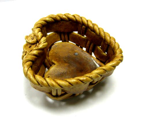 Ceramic, Shell & Stone | Ceramic Basket (S)