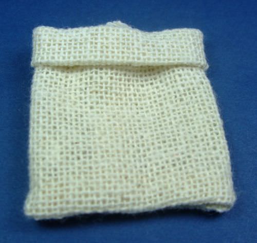 Cotton, Mesh & Ribbon | Linen Bag (M)