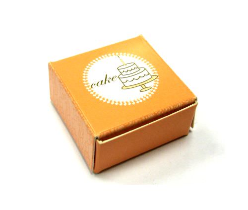Display/Gift Box & Paper | Cake Box - orange