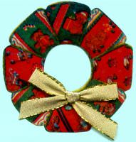 Display/Gift Box & Paper | Wreath Sticker - Japan