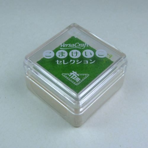 Oil Colour, Chop & Stamp | Stamp Pad - green